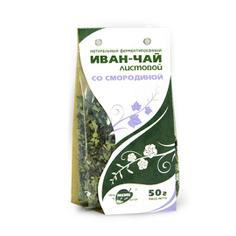 Иван-чай листовой со смородиной "Образ жизни" 50 г