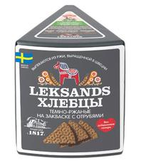 Хлебцы хрустящие темно-ржаные на закваске с отрубями Leksands 200 г