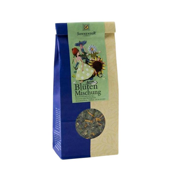 SONNENTOR органический травяной чай "Цветочная смесь", 40 г