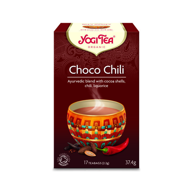 Чай органический Yogi Tea Choco Chili - Шоколад с чили БИО 17 пакетиков 37.4 г