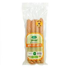 Сосиски пшеничные постные "Для хот-дога" VEGO, 250 г