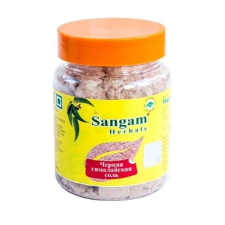 Гималайская соль черная (KALA NAMAK) Sangam Herbals 120 г