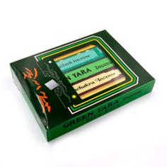 Благовония тибетские Green Tara Gift Pack 5 видов по 15 палочек длиной 11 см