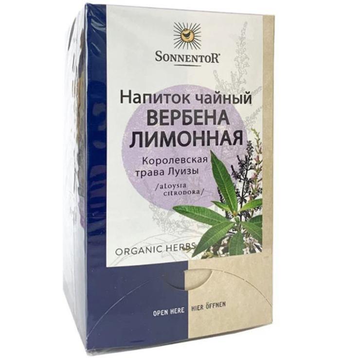 SONNENTOR органический травяной чай «Вербена лимонная» 18 пакетиков по 1.5 г