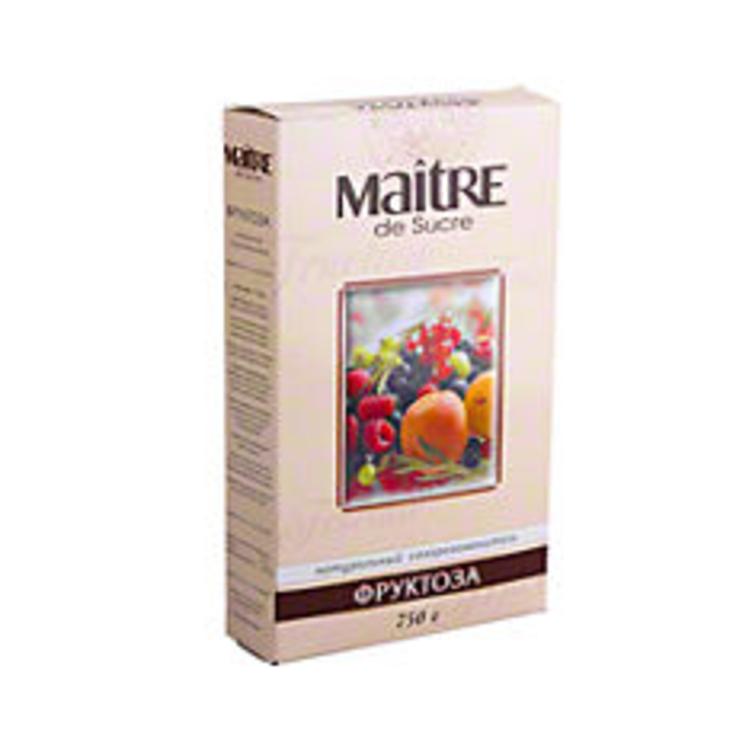 Натуральный фруктовый сахар "Фруктоза" MAITRE DE SUCRE 750 г