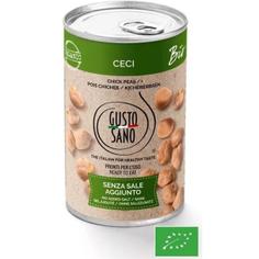 Горох нут консервированный органический Gusto Sano 400 г