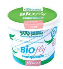 Биомороженое BIOfly fitness "Десант здоровья" молочное ванильное 3% в картонном стаканчике, 45 г