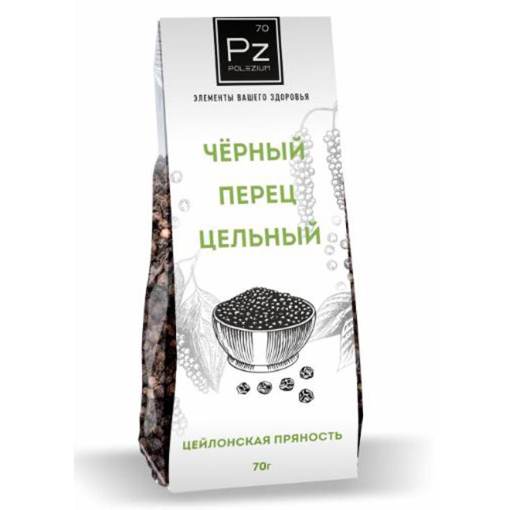 Перец черный цельный из Шри-Ланки POLEZIUM 70 г