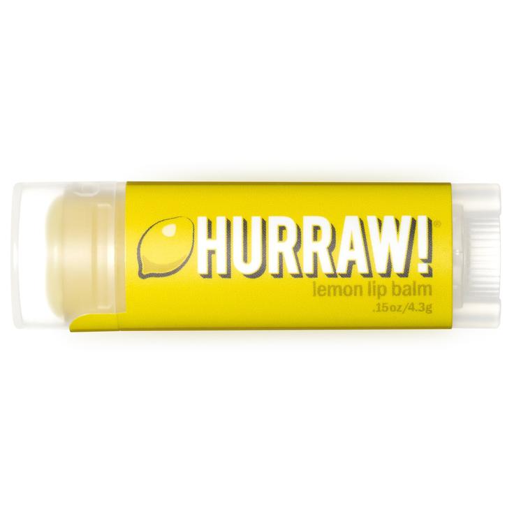 Органический бальзам для губ Hurraw! лимон 4.3 г