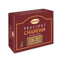 Благовония HEM безосновные Precious Chandan - Драгоценный чандан, 10 конусов