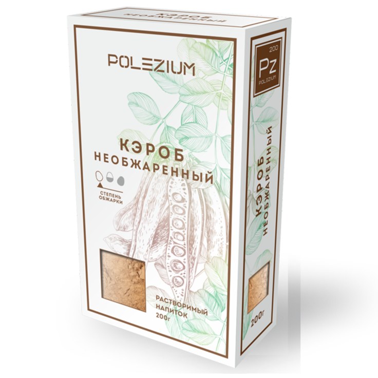 Кэроб необжаренный POLEZIUM, 200 г