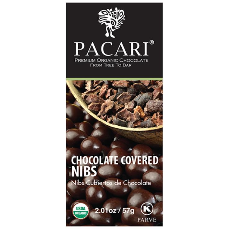 Какао-крупка в органическом шоколаде Pacari, 57 г