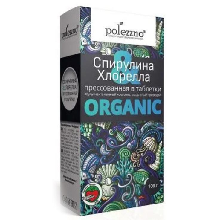 Спирулина ПОЛЕЗЗНО в таблетках 100 г