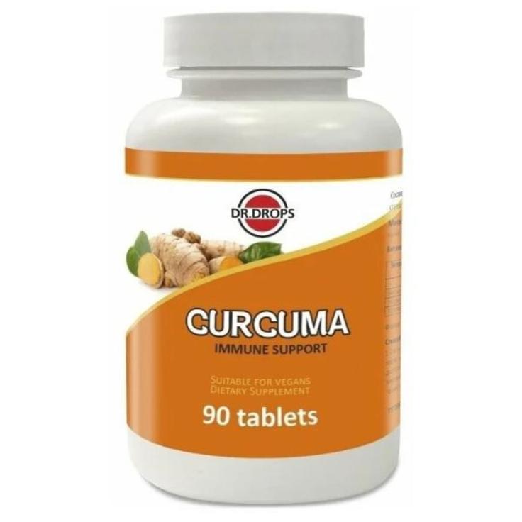 Куркумин Dr.DROPS, 90 таблеток по 500 мг
