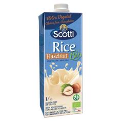 RISO SCOTTI БИО Рисовое молоко с фундуком органическое 1 л