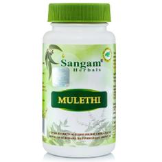Мулетхи (солодка) чурна в таблетках по 850 мг Sangam Herbals 60 штук