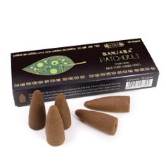 Благовония BANJARA Ethno Backflow Patchouli - Пачули, 10 конусов 30 г