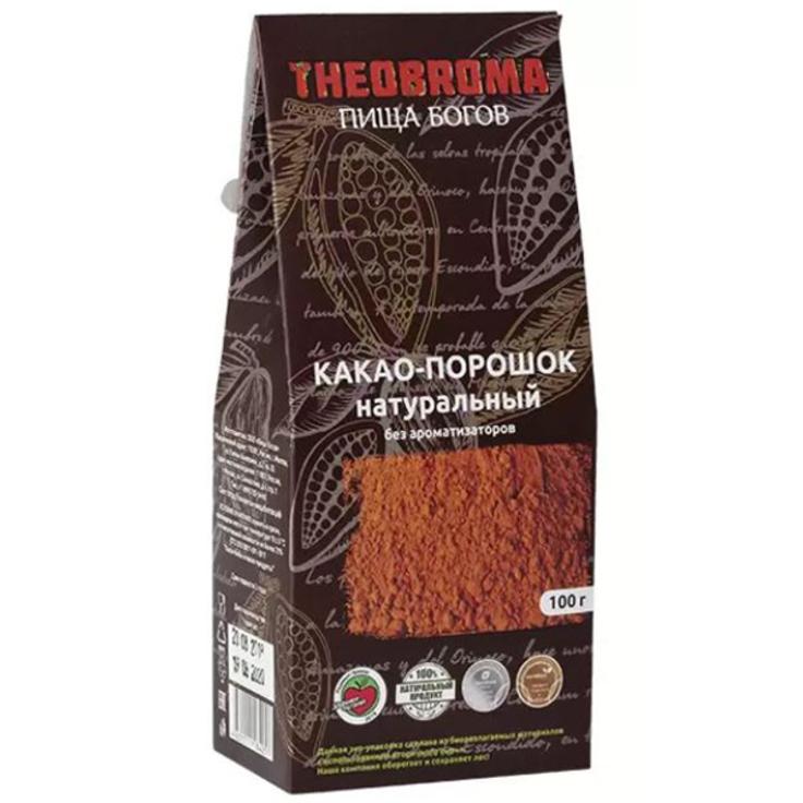 Какао-порошок натуральный THEOBROMA Пища Богов, 100 г