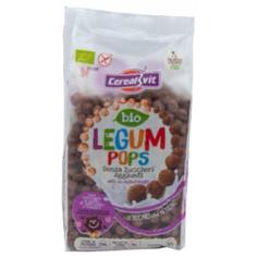 Шарики воздушные бобовые с шоколадом и имбирем безглютеновые без сахара БИО CEREALVIT 175 г