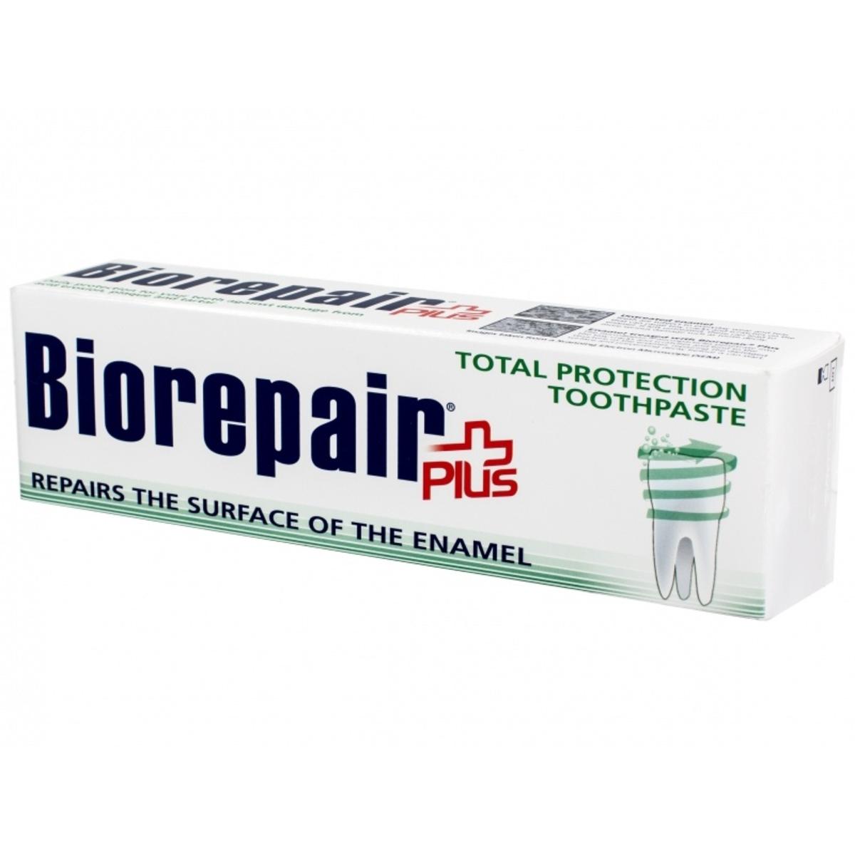 Biorepair total. Зубная паста Biorepair total Protection. Паста Biorepair Plus. Биорепаир паста зубная комплексная защита.