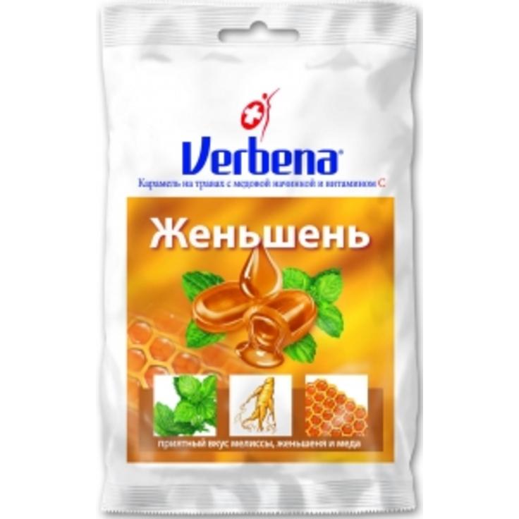 Карамель Женьшень VERBENA 60 г