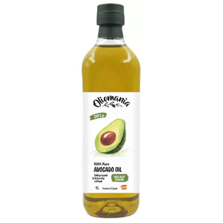 Авокадо масло рафинированное холодного отжима OLIOMANIA 1 л