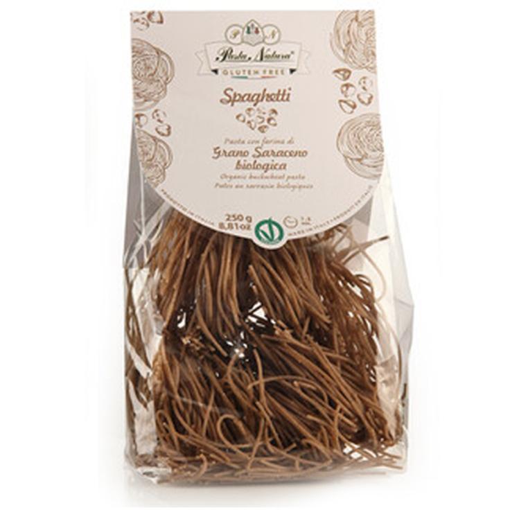Спагетти из гречихи безглютеновые БИО PASTA NATURA 250 г
