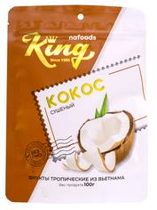 Сушеные полоски мякоти кокоса KING 100 г