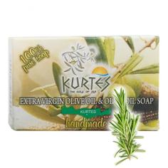 Мыло оливковое Green Line с ароматом розмарина KURTES 90 г