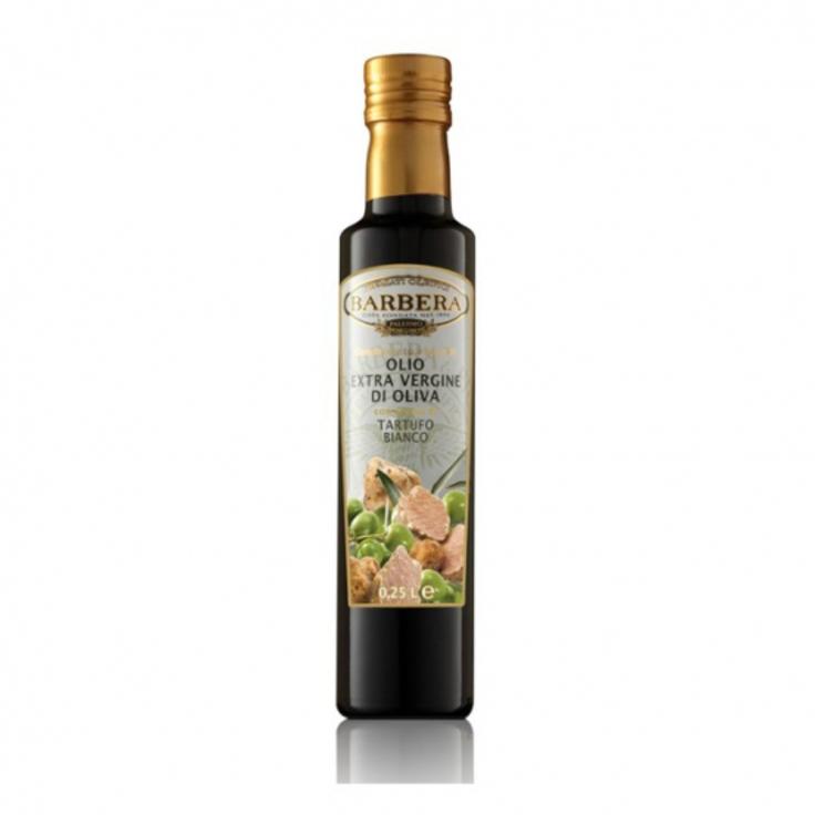 Оливковое масло Extra Virgin нефильтрованное сицилийское с белым трюфелем "Casa BARBERA" 250 мл