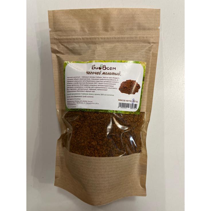 Чагочай напиток молотый БИО ВСЕМ, 80 г