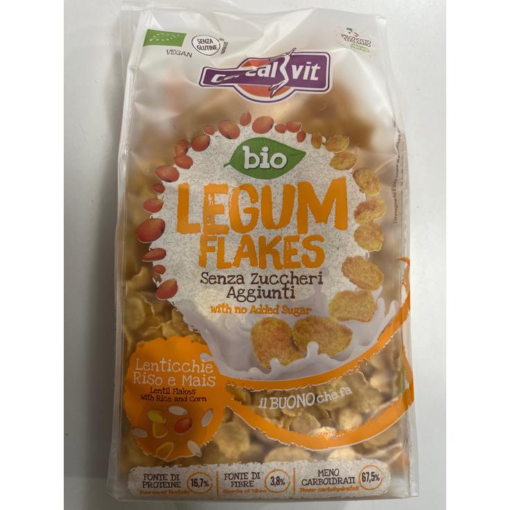 Хлопья без сахара хрустящие (гречнево-рисово-чечевичные) безглютеновые БИО CEREALVIT 200 г