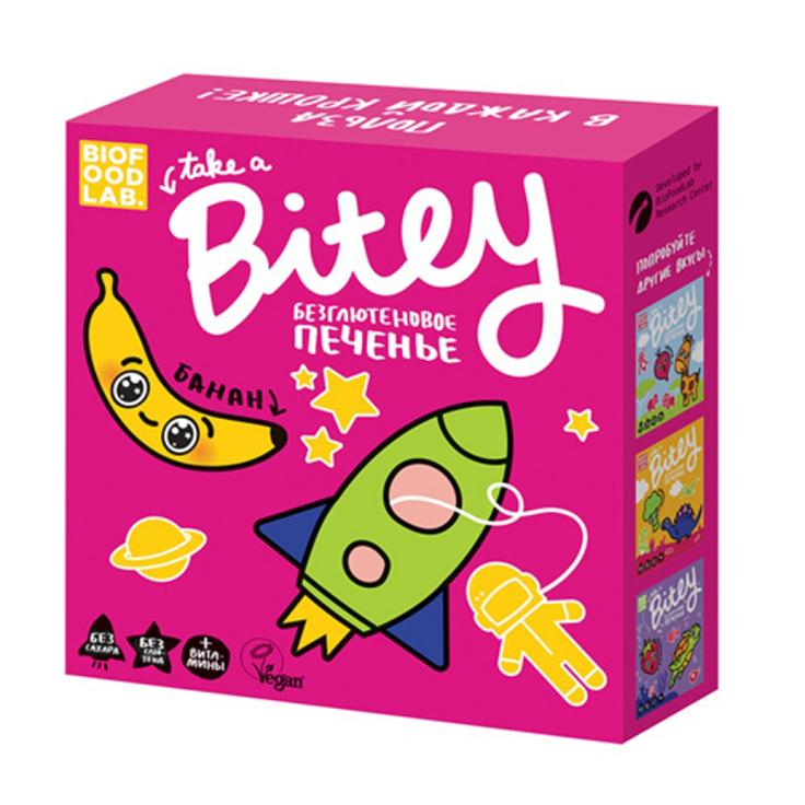 Печенье детское безглютеновое "Банан" Bitey 125 г