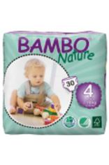 Подгузники детские органические 4 Maxi 7-18 кг BAMBO Nature, 30 штук