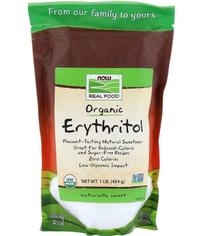 Эритритол органический Now Foods, порошок, 454 г