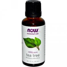 Чайное дерево, 100% эфирное масло Now Foods, 30 мл
