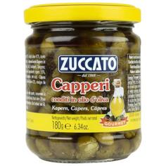 Каперсы гурмэ в оливковом масле ZUCCATO 180 г