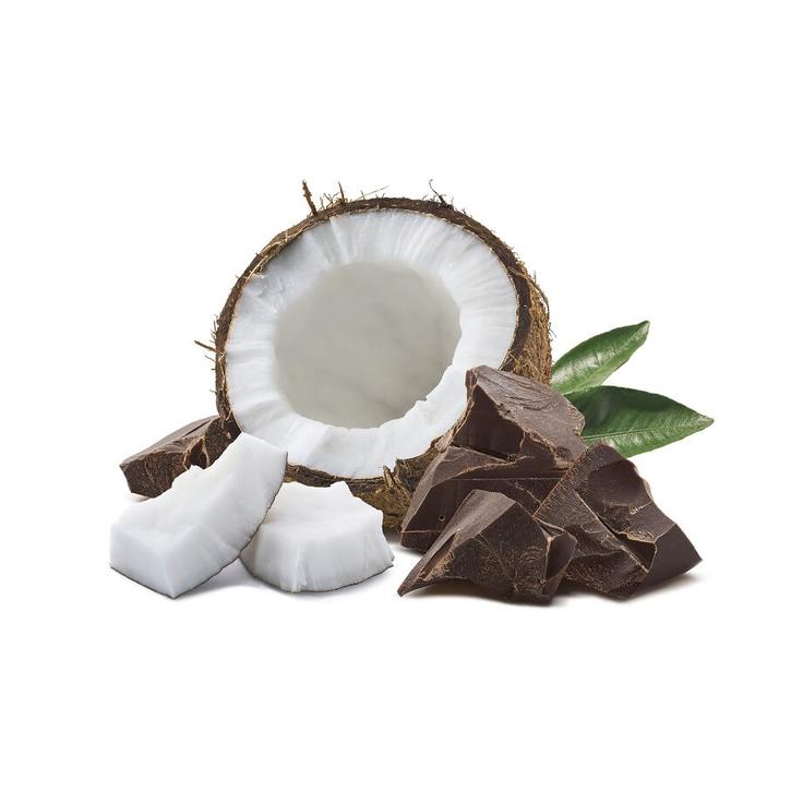 Веганское мороженое ЭКОСТОРИЯ натуральное шоколадное из кокосовых сливок в лотке, 500 г