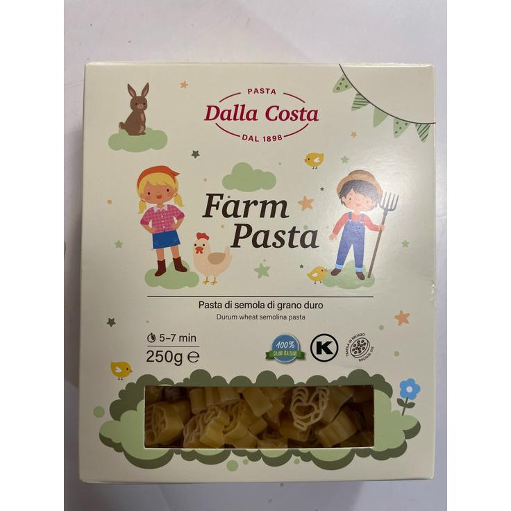 Детская паста FARM PASTA из твердых сортов пшеницы Dalla Costa 250 г