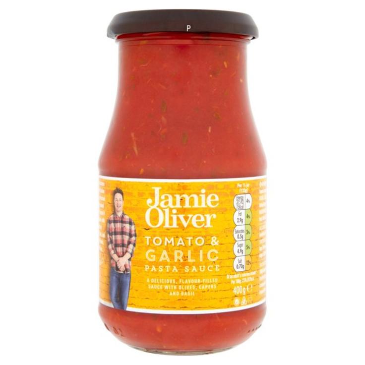 Jamie Oliver соус к пасте с томатом, оливками и чесноком 400 г