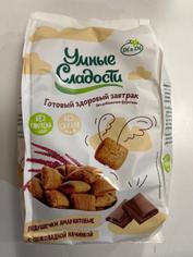 Подушечки безглютеновые без сахара с амарантом "Шоколадные" Di & Di 150 г