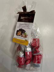 Конфеты хрустящие с миндалем покрытые темным шоколадом CROCCANTE ALLE MANDORLE Sgambelluri 200 г