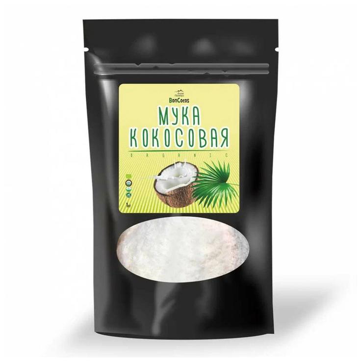 Мука кокосовая органическая BONCOCOS, 1 кг