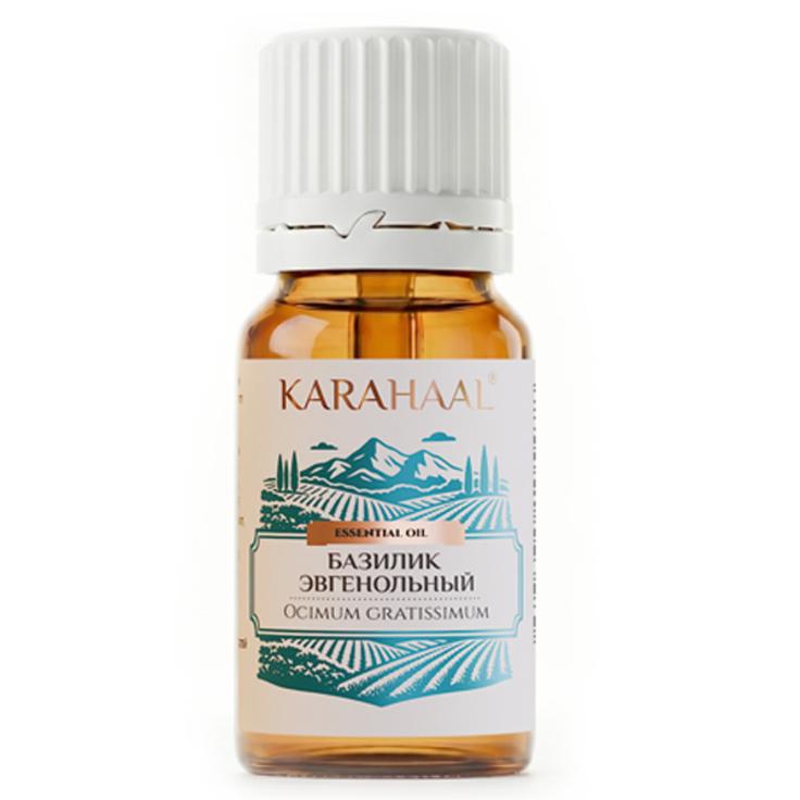 Базилик эвгенольный, 100% эфирное масло KARAHAAL, 10 мл