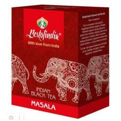 Чай черный листовой с натуральными специями MASALA TEA Best of India 100 г