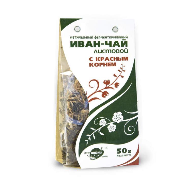 Иван-чай листовой с красным корнем "Образ жизни" 50 г