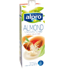 Напиток миндальный без сахара и соли обогащенный кальцием и витаминами ALPRO 1000 мл