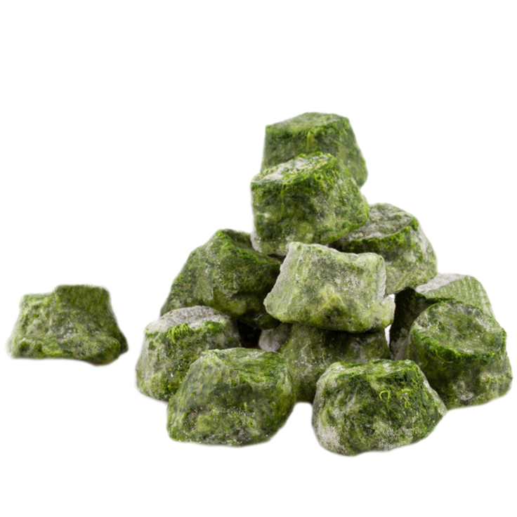 Шпинат зеленый рубленый замороженный, 1 кг