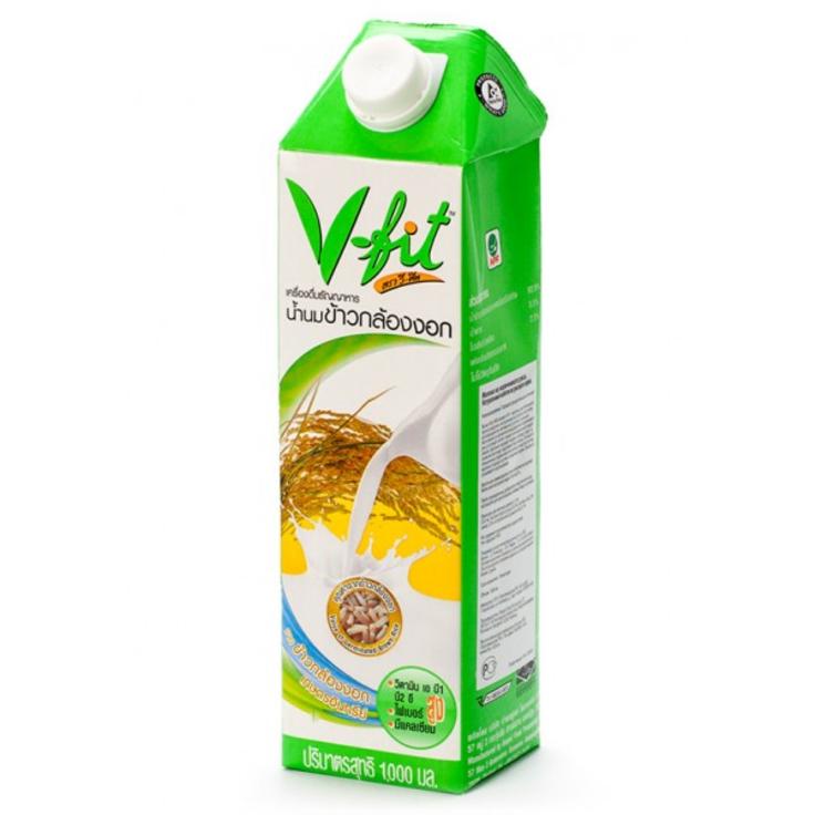 V-Fit молоко из коричневого риса c сахаром, 1000 мл