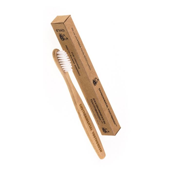 Эко зубная щетка для детей из бамбука Bamboobrush, мягкая Mini
